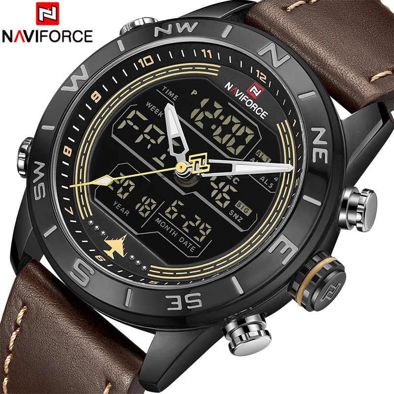 Luxury Watch Magazine - Naviforce 럭셔리 브랜드 남자 스포츠 쿼츠