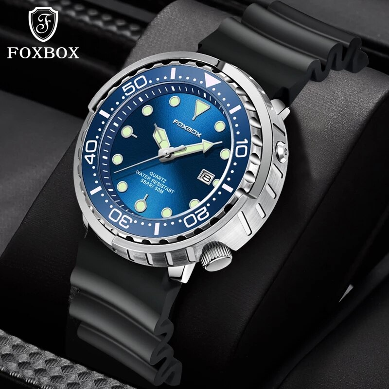 Luxury Watch Investment - 남성용 2024 캐주얼 시계, 럭셔리 실리콘