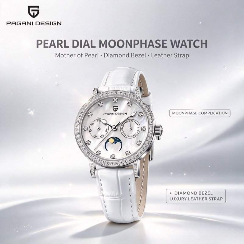 Luxury Watch Top 10 - 파가니 디자인 PD1789 여성용 쿼츠 시계,