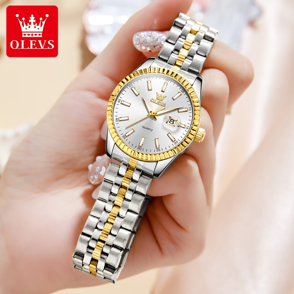OLEVS 5593 탑 여성용 시계, 스테인레스 스틸, - Luxury Watch Top 10 리뷰 및 가격