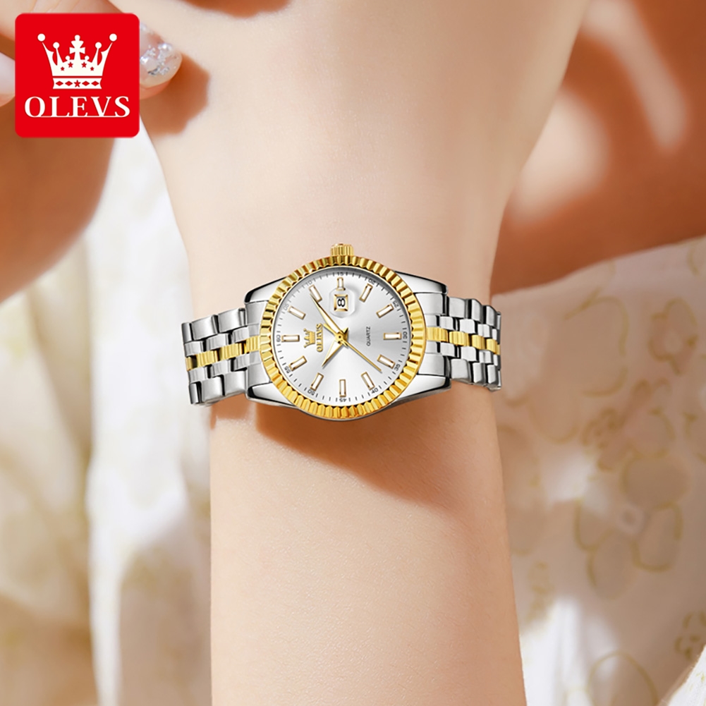 OLEVS 5593 탑 여성용 시계, 스테인레스 스틸, - Luxury Watch Top 10 리뷰 및 가격