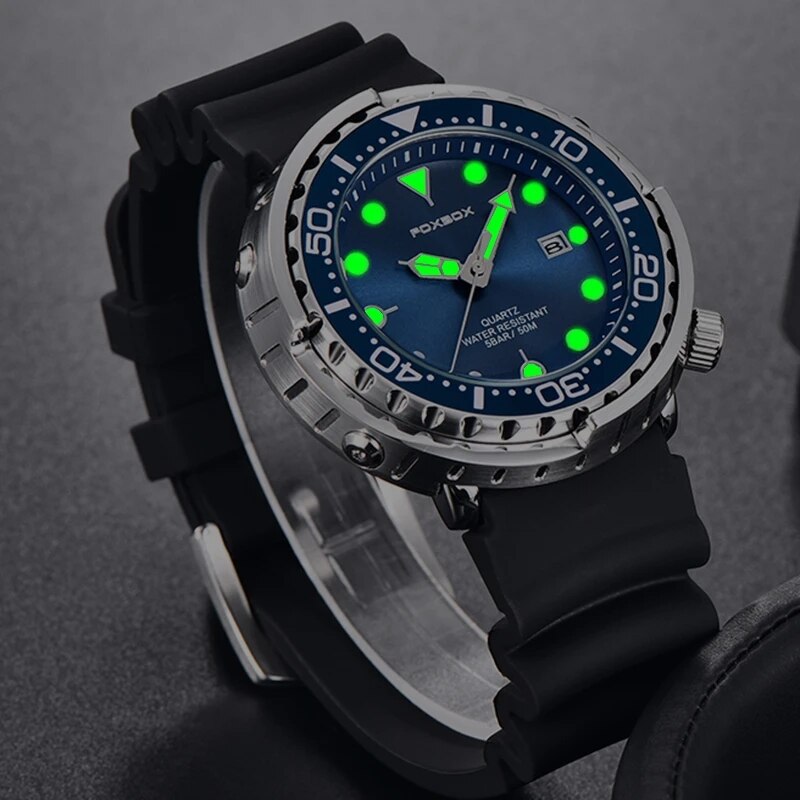 남성용 2024 캐주얼 시계, 럭셔리 실리콘 스포츠 시 - Luxury Watch Investment 리뷰 및 가격