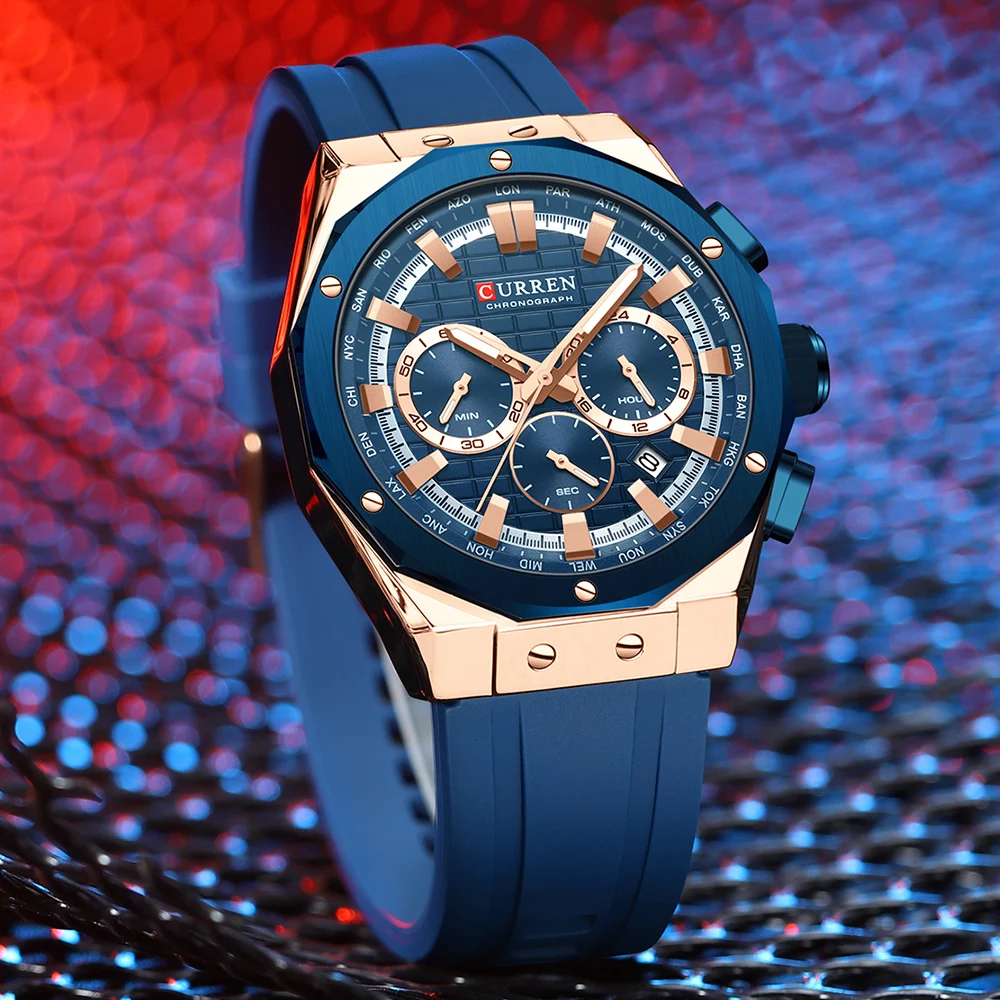 CURREN 럭셔리 브랜드 하이 퀄리티 크로노그래프 야 - Luxury Watch Investment 리뷰 및 가격